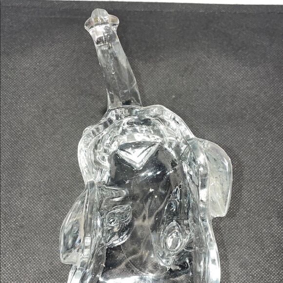 Elegant Glass Elephant Figurine - Picture 8 of 9